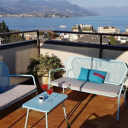 Terrace Lake View Stresa Bagian luar foto