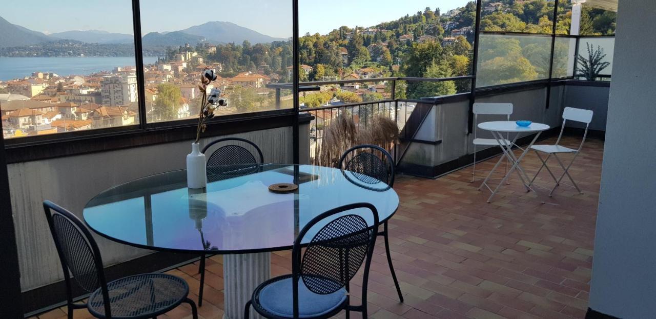 Terrace Lake View Stresa Bagian luar foto
