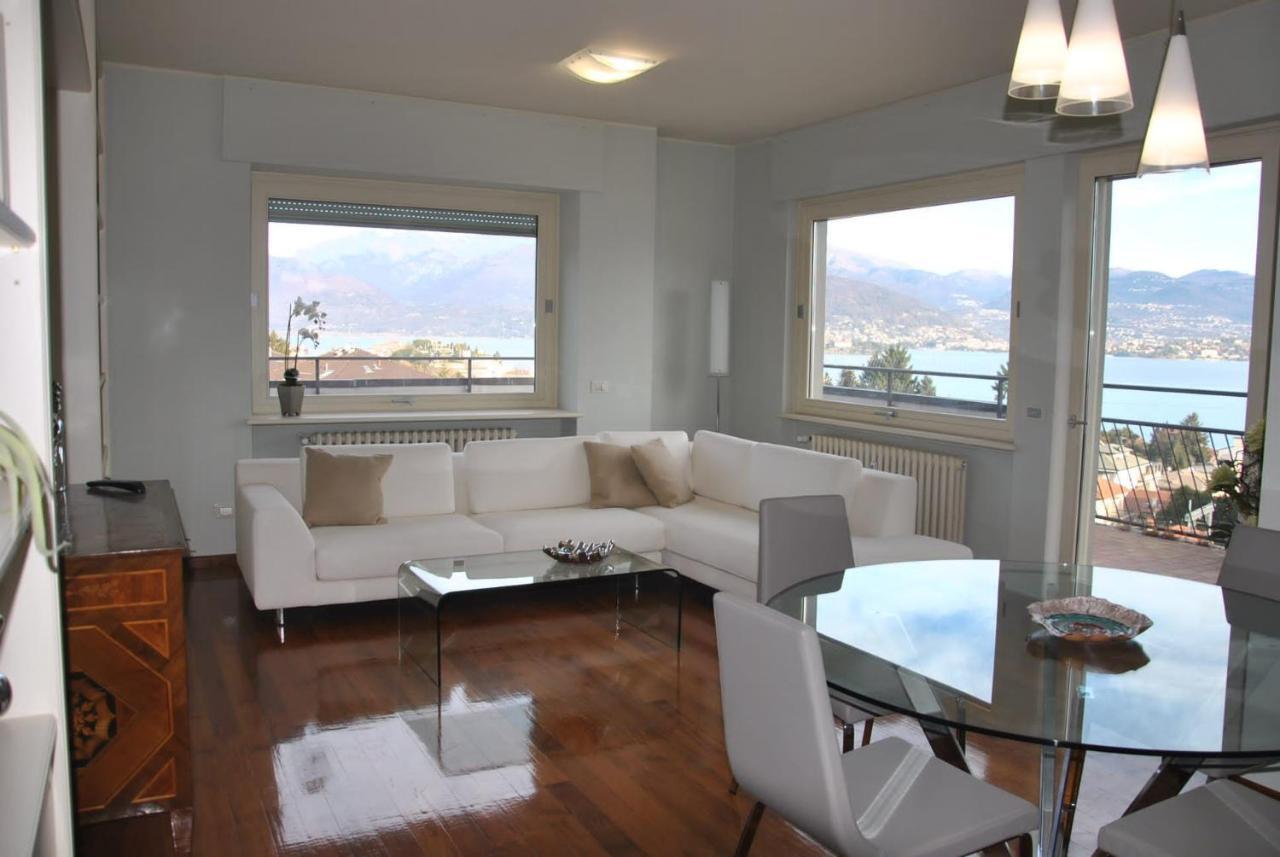 Terrace Lake View Stresa Bagian luar foto