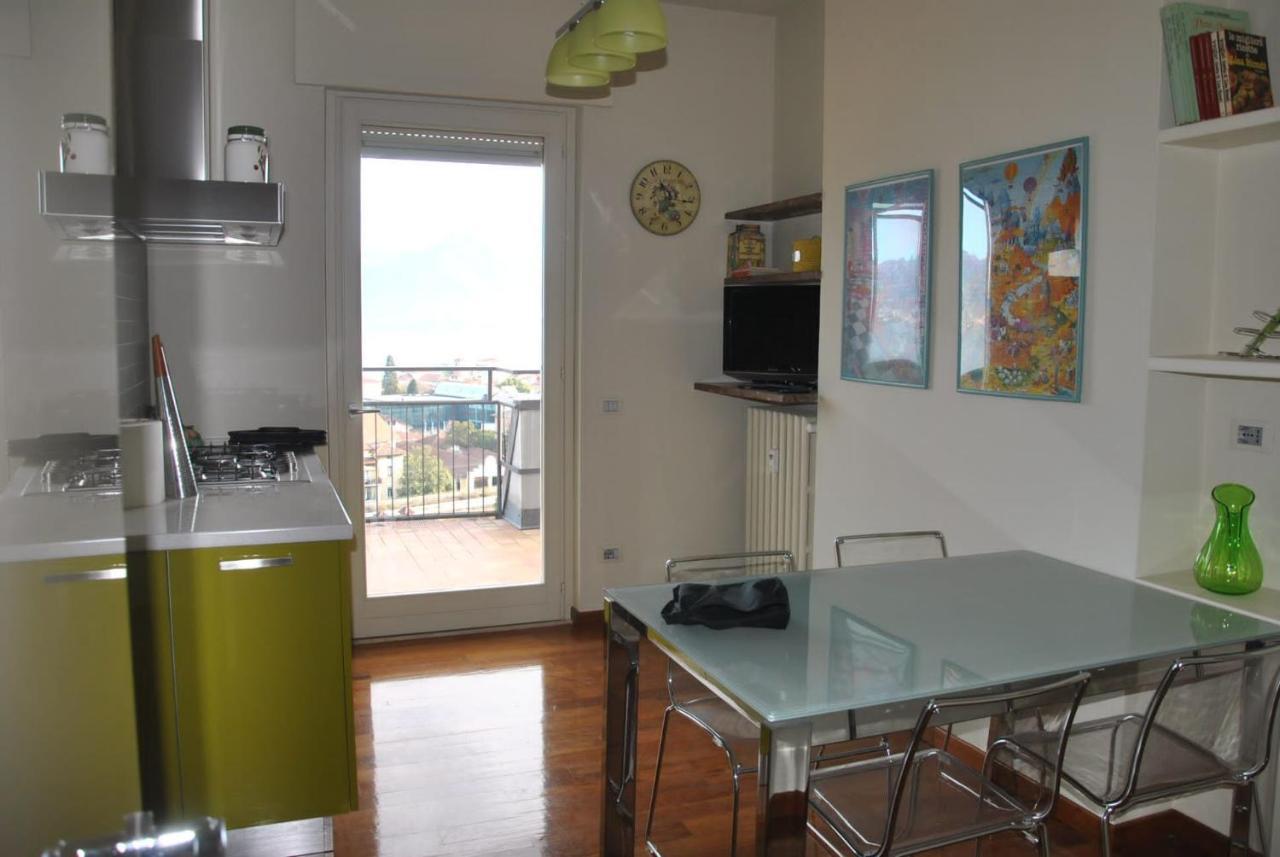 Terrace Lake View Stresa Bagian luar foto